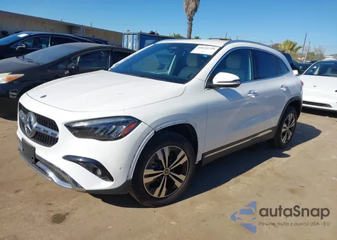2025 Mercedes-Benz Gla 250 4Matic z USA, uszkodzony, nr VIN W1N4N4GB4SJ669962